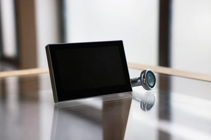 Vizor digital inteligent pentru ușă de la intrare EZVIZ HP2 – Argintiu – Auriu