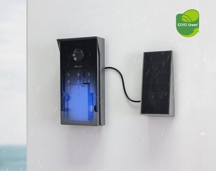 EZVIZ EP7 Videocitofono smart connesso con pannello solare