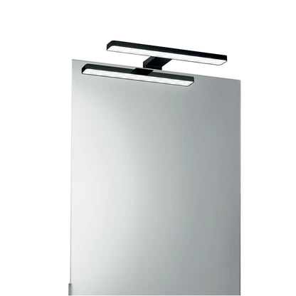 Applique Specchio LED 5.2W IP44 | Termoplastica Bianco Nero Cromo | Cruise