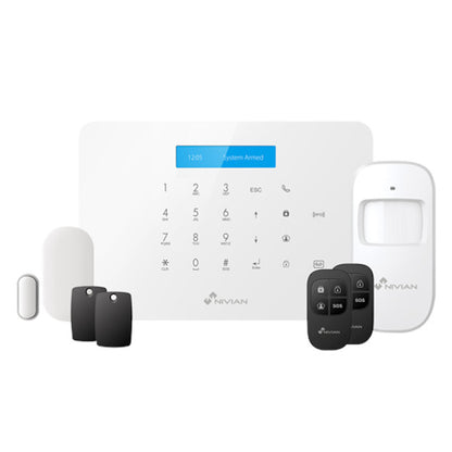 KIT ALARMĂ ANTIFURT GSM ȘI WIFI TACTILĂ FĂRĂ FIR WIRELESS