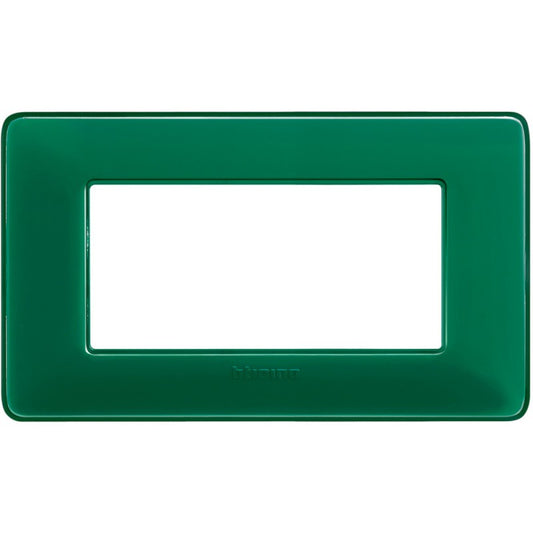 Placca Bticino Matix 4 moduli smeraldo AM4804CVS
