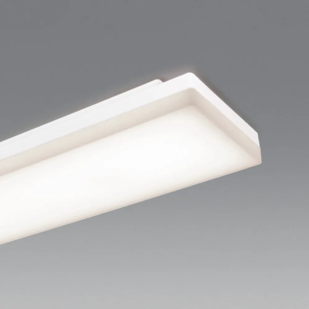GEALUCE Plafoniera LED z termoplastiku w kolorze białym CCT IP54