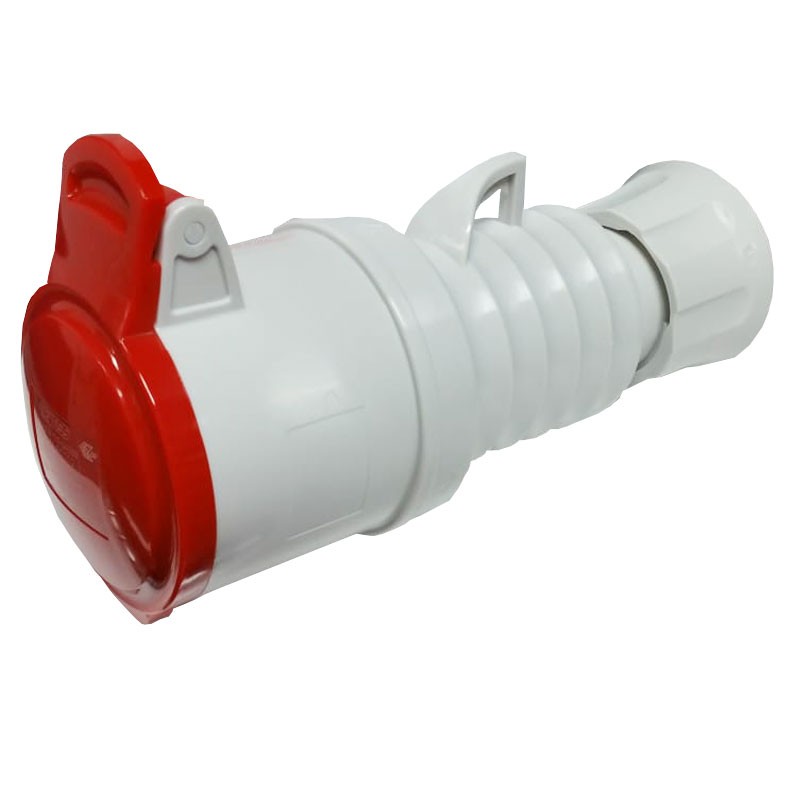 Gewiss Presa Mobile HP Diritta 3P+N+T 32A IP44/IP54 Rossa 380-415V | GW62020H | Gewiss