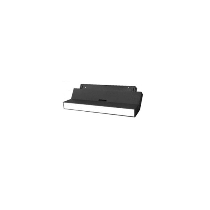 Lampada lineare orientabile su binario magnetica DAVINCI-SLIDE-20 finitura nera 10W