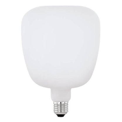 Lampă LED decorativă, dulie E27, sticlă opală, 8W, 680 lumeni, lumină naturală 4000°K, echivalent 52W, 230V
