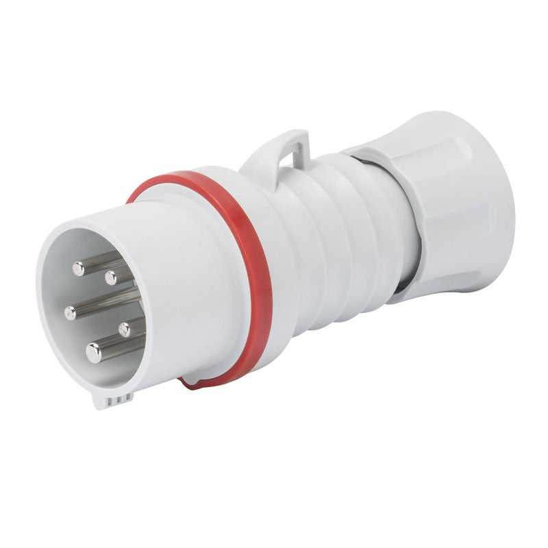 Ștecher mobil Gewiss 3P+N+T 16A IP44 roșu 380V GW60009H